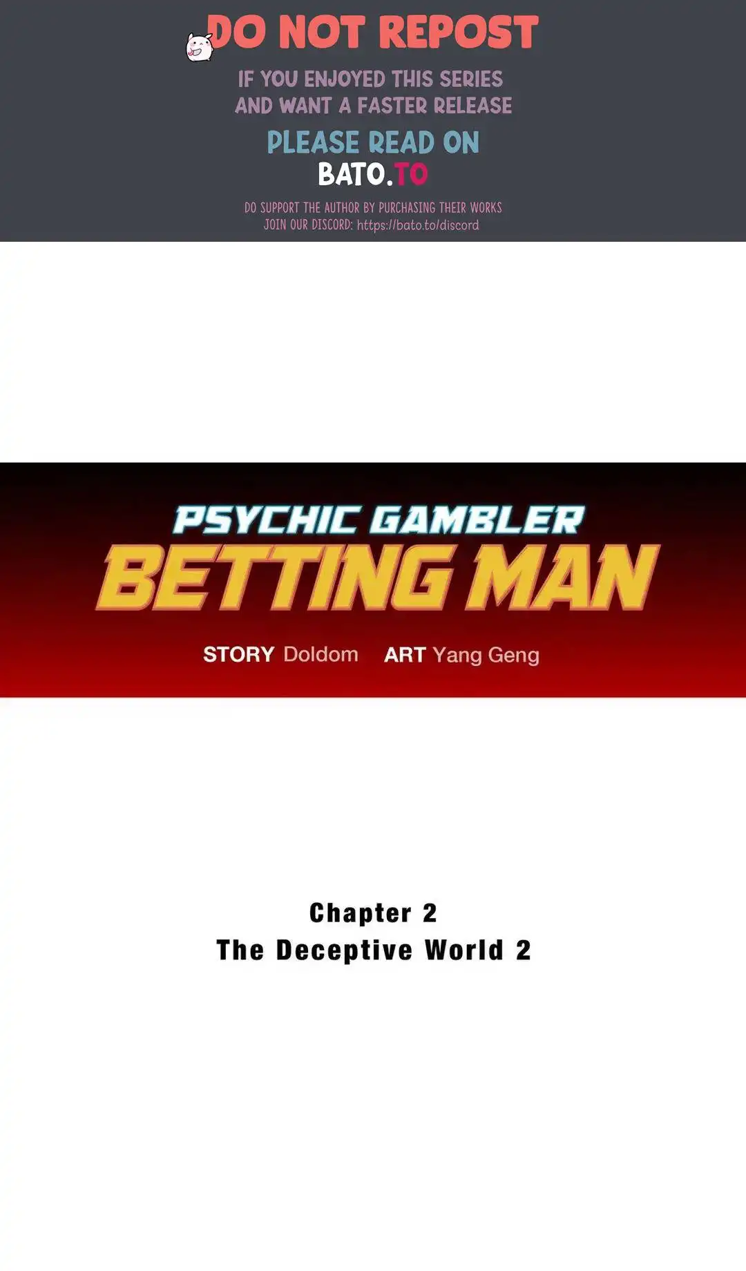 Psychic Gambler: Betting Man Chapter 2 2